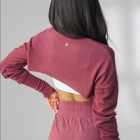 Balance Athletica / Vitality ‘Moda’ Shrug Top (S) - wildflower - Picture 6 of 6